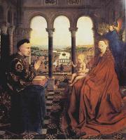 Jan van Eyck: Rolin kancellár Madonnája